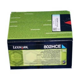 Lexmark [CX410/510] 80C2HCE kék eredeti toner