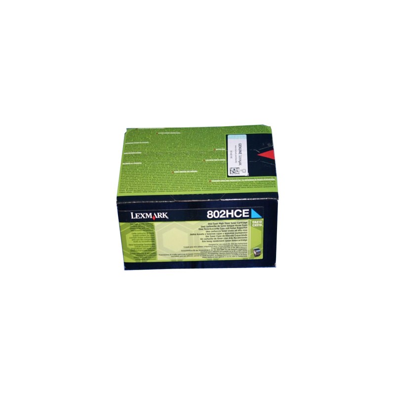 Lexmark [CX410/510] 80C2HCE kék eredeti toner