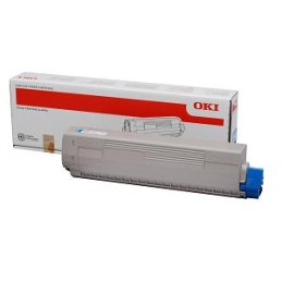 Oki [C831, C841] 10k kék eredeti toner (44844507)