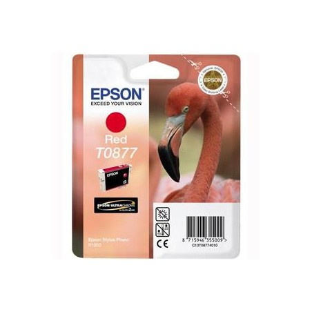 Epson T0877 piros eredeti tintapatron