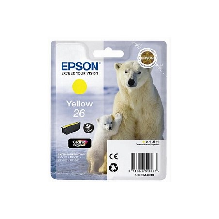 Epson T2614 sárga eredeti tintapatron