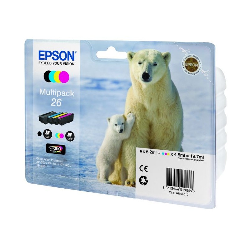 Epson T2616 eredeti tintapatron multipack