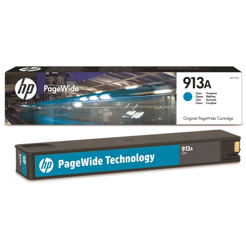 HP F6T77AE No.913A kék eredeti tintapatron