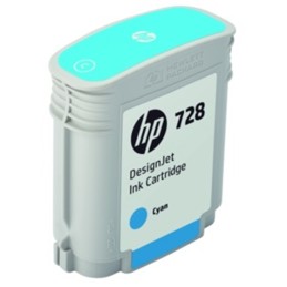 HP F9J63A No.728 kék eredeti tintapatron