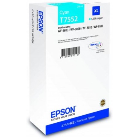 Epson T7552 kék eredeti tintapatron