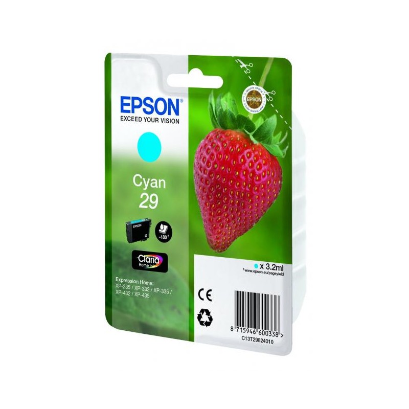 Epson T2982 kék eredeti tintapatron