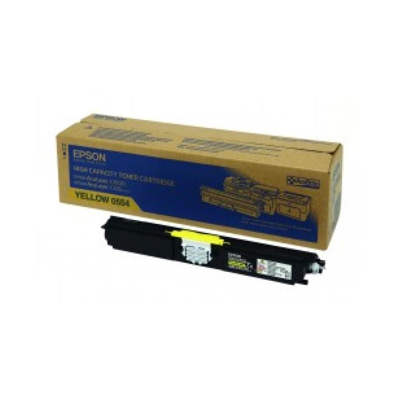 Epson C1600,CX16 2,7k (S050554) sárga eredeti toner