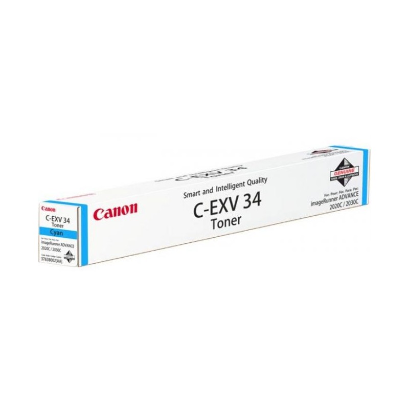 Canon C-EXV34 kék eredeti toner