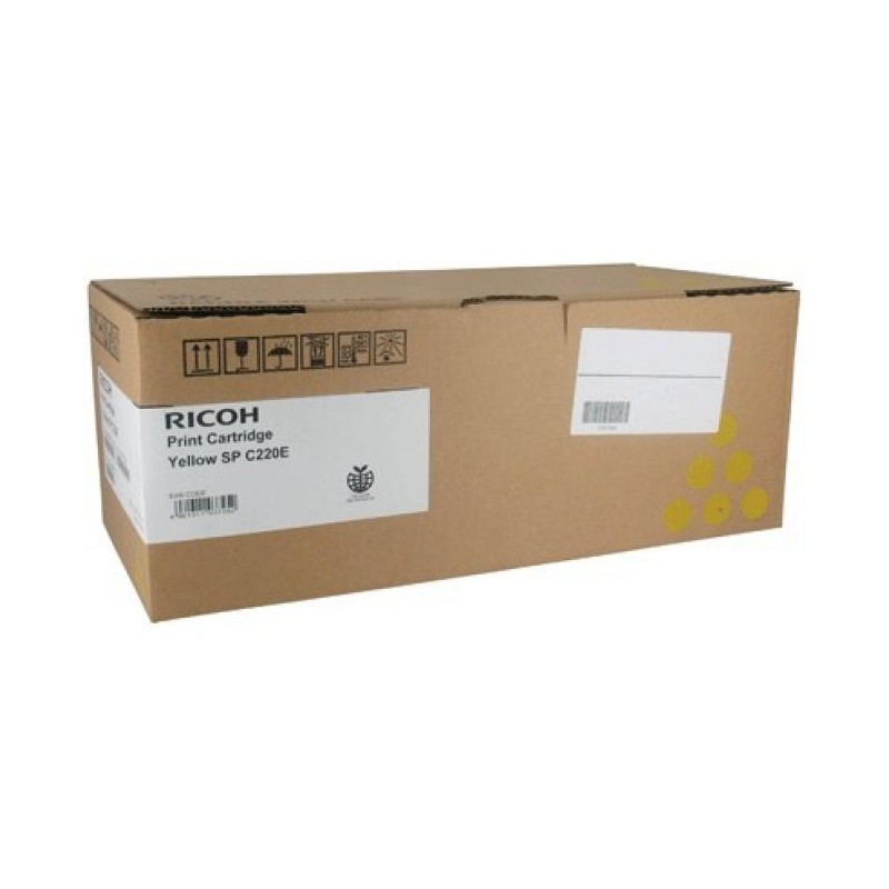 Ricoh SPC220E Type220 sárga eredeti toner (406055,406768,407643)