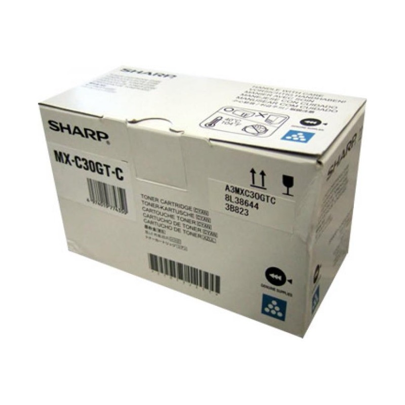 Sharp MXC-30GTC kék eredeti toner