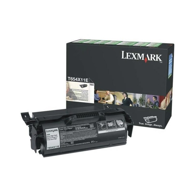 Lexmark [ Optra T654] T654X11E fekete eredeti toner