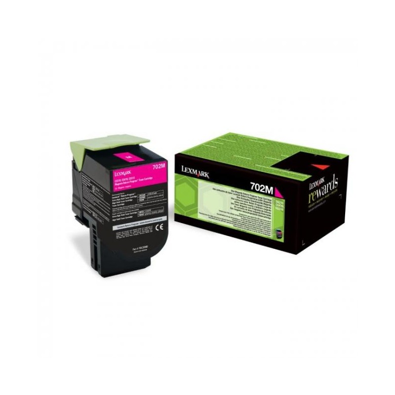 Lexmark [702] 70C20M0 magenta eredeti toner