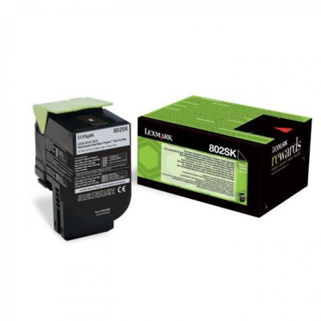 Lexmark [802SK] 80C2SK0 fekete eredeti toner