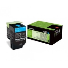 Lexmark [702C] 70C20C0 kék eredeti toner