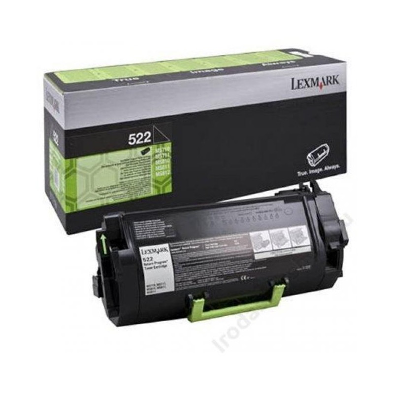 Lexmark [522] 52D2000 fekete eredeti toner