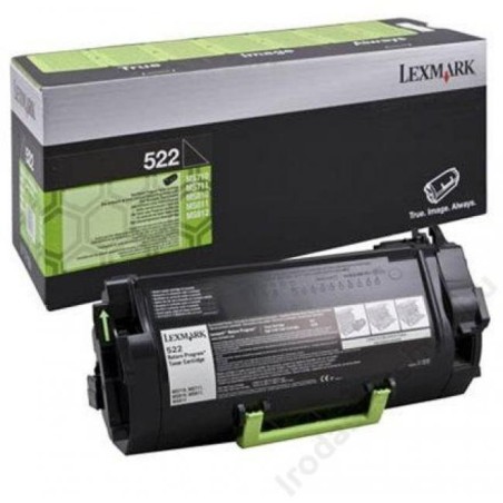 Lexmark [522] 52D2000 fekete eredeti toner