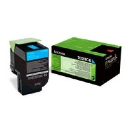 Lexmark [70x] 70C2HCE kék eredeti toner High Corporate