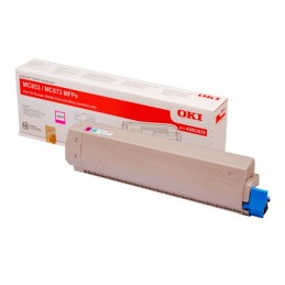 Oki [MC-853,MC-873] magenta eredeti toner 7,3k (45862838)