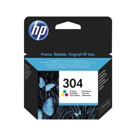 HP N9K05AE No.304 színes eredeti tintapatron