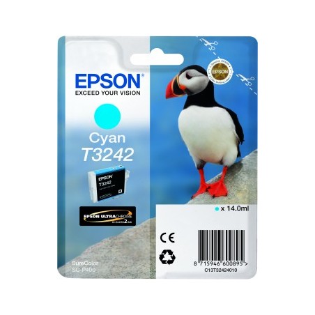 Epson T3242 kék eredeti tintapatron