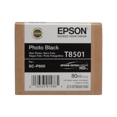 Epson T8501 fotó fekete eredeti tintapatron