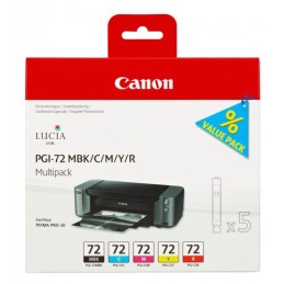 Canon PGI-72 eredeti tintapatron multipack (MBK/C/M/Y/R)