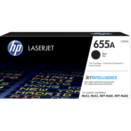 HP CF450A (655A) fekete eredeti toner