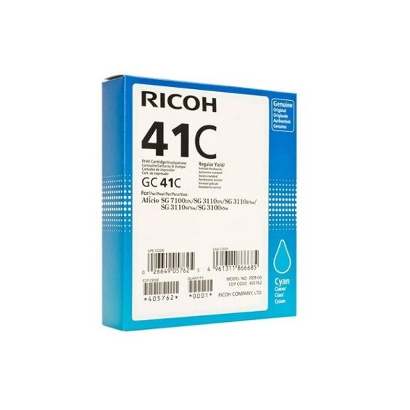 Ricoh SG3110 kék eredeti gél (405762)