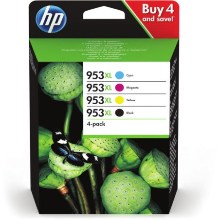 HP 3HZ52AE No.953XL eredeti tintapatron multipack (BK/C/Y/M)