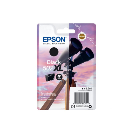 Epson T02W1 (502XL) fekete eredeti tintapatron