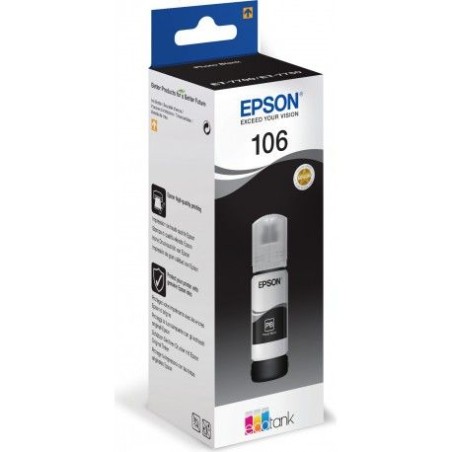 Epson T00R1 (106) fotófekete eredeti tinta