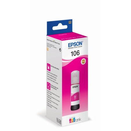 Epson T00R3 (106) magenta eredeti tinta