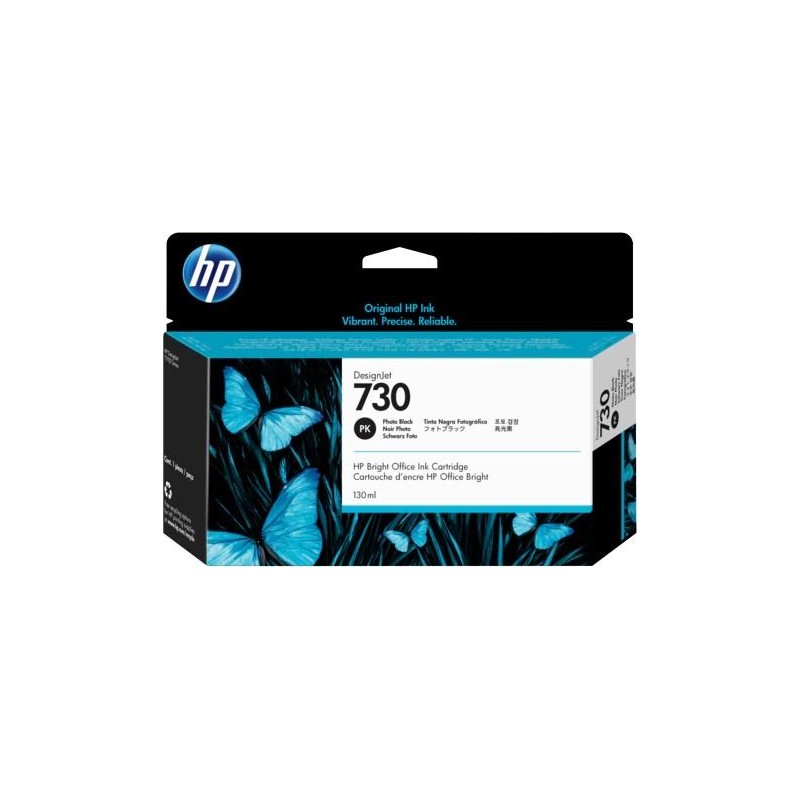 HP P2V73A No.730 fotófekete eredeti tintapatron