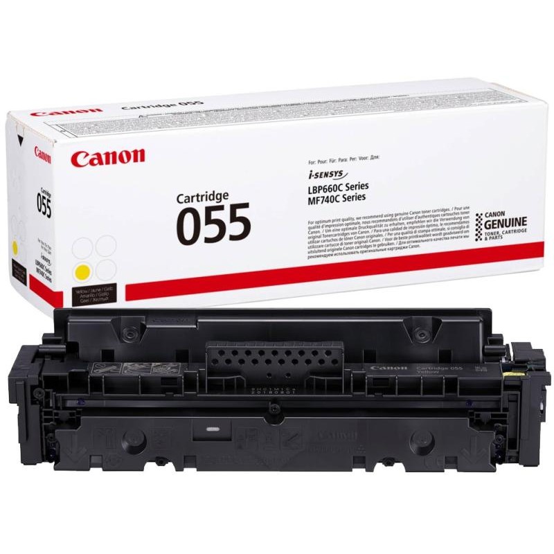 Canon CRG-055 sárga eredeti toner