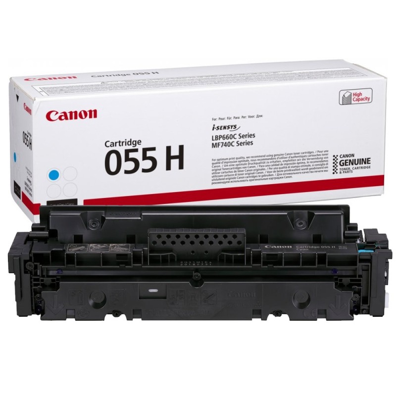 Canon CRG-055H kék eredeti toner