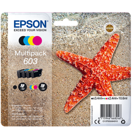 Epson T03U6 (603) eredeti tintapatron multipack