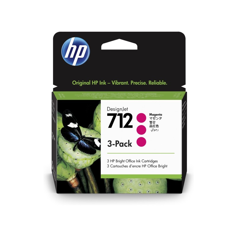 HP 3ED78A No.712 magenta eredeti tintapatroncsomag