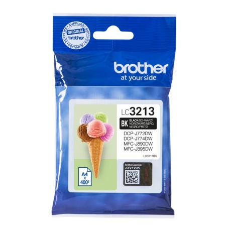 Brother LC3213 fekete eredeti tintapatron