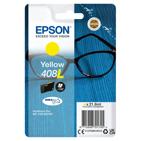 Epson T09K4 (408L) sárga eredeti tintapatron