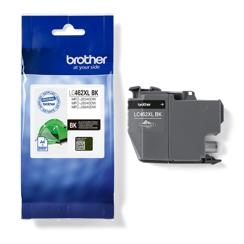 Brother LC462XL fekete eredeti tintapatron