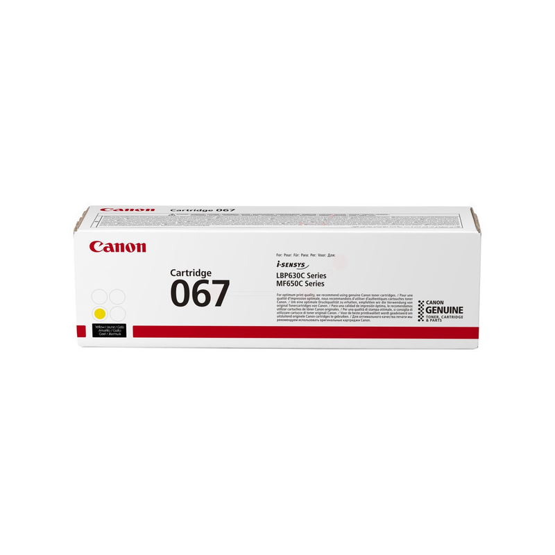 Canon CRG-067 sárga eredeti toner