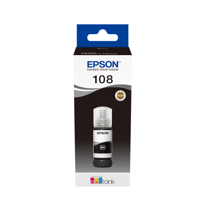 Epson T09C1 (108) fekete eredeti tinta