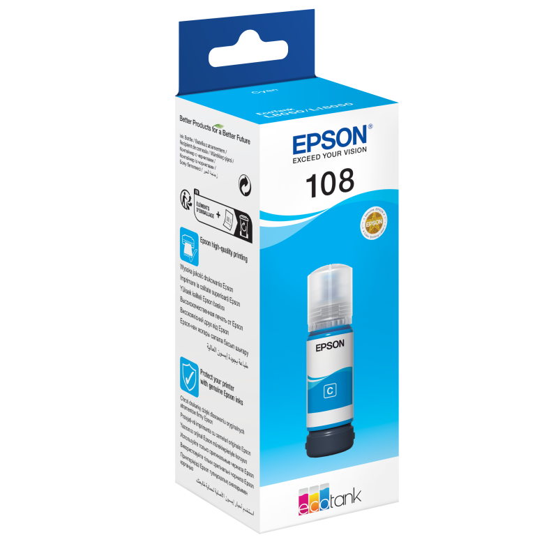 Epson T09C2 (108) kék eredeti tinta