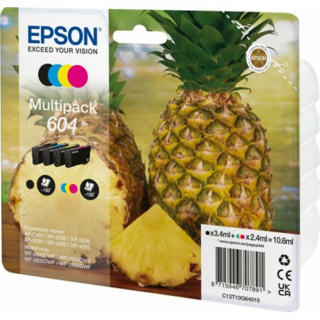 Epson T10G6 (604) eredeti tintapatron multipack