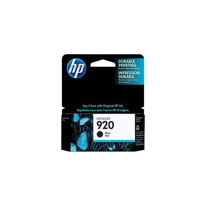 HP CD971AE No.920 fekete eredeti tintapatron