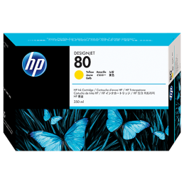 HP C4848A No.80 sárga eredeti tintapatron