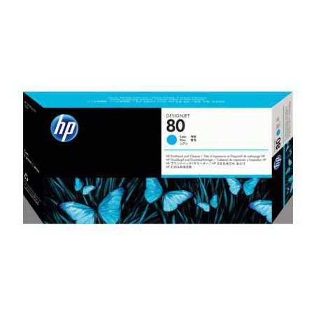 HP C4821A No.80 kék eredeti nyomtatófej