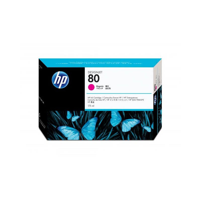 HP C4874A No.80 magenta eredeti tintapatron