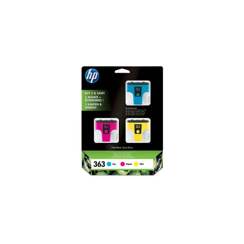 HP CB333EE No.363 színes eredeti tintapatron multipack