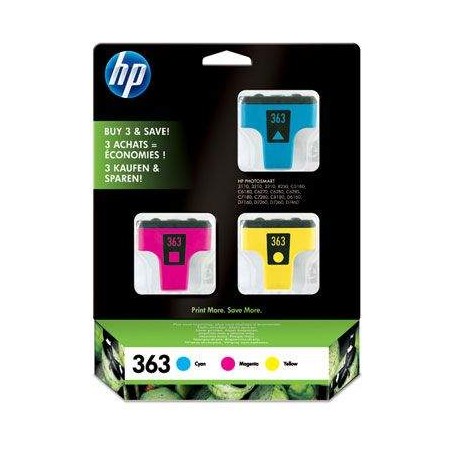 HP CB333EE No.363 színes eredeti tintapatron multipack